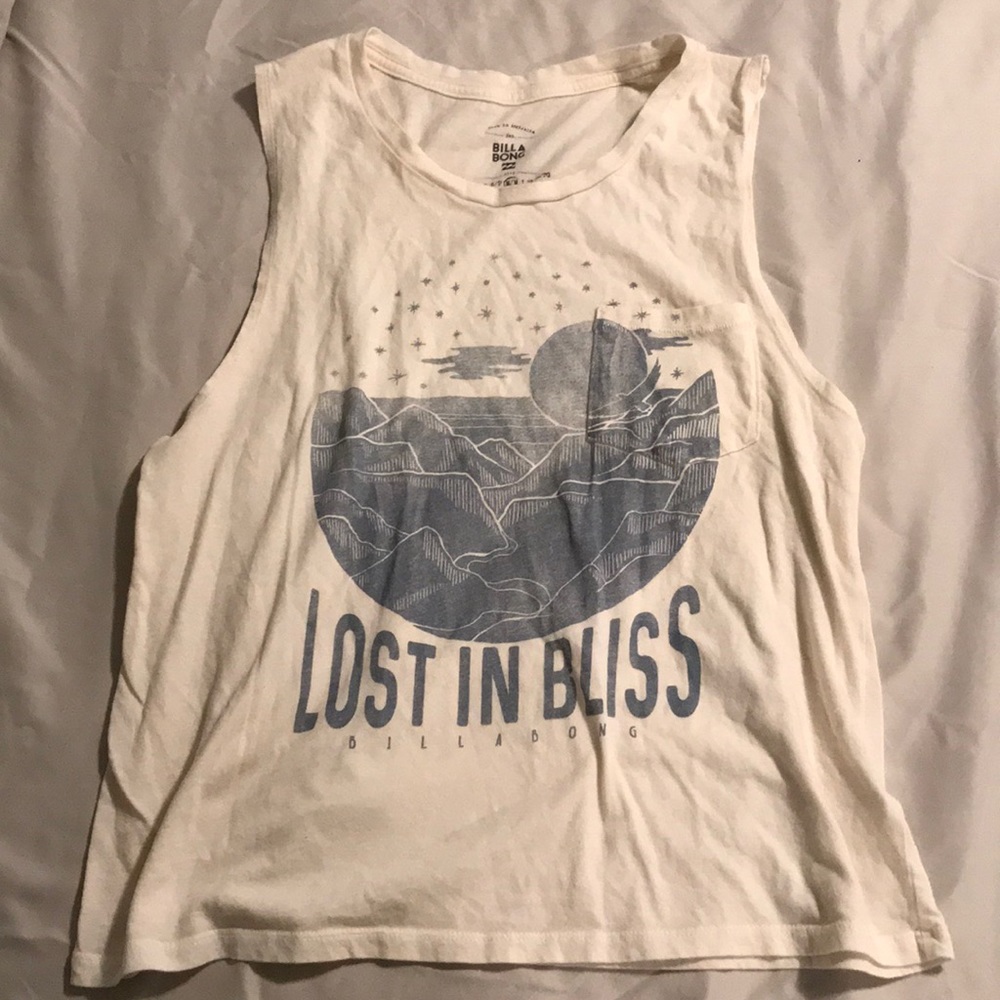 Cream tank top